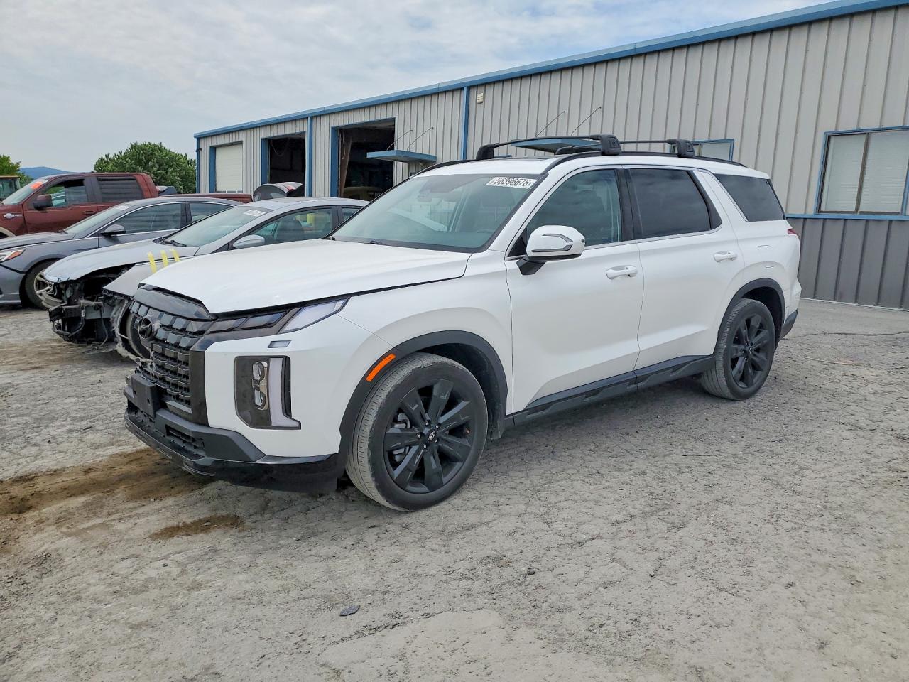 White auction SUV preview